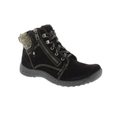 Black 'Denver' ladies boots